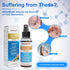 HEALMUSZ Athletes Foot Spray Antifungal,Foot Fungus Treatment for Fast Relief,Itch & Odor Control Spray