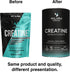 Valara Creatine Monohydrate Micronized Powder 450g, 90 Servings, 5000mg Per Serv, Unflavored, Vegan