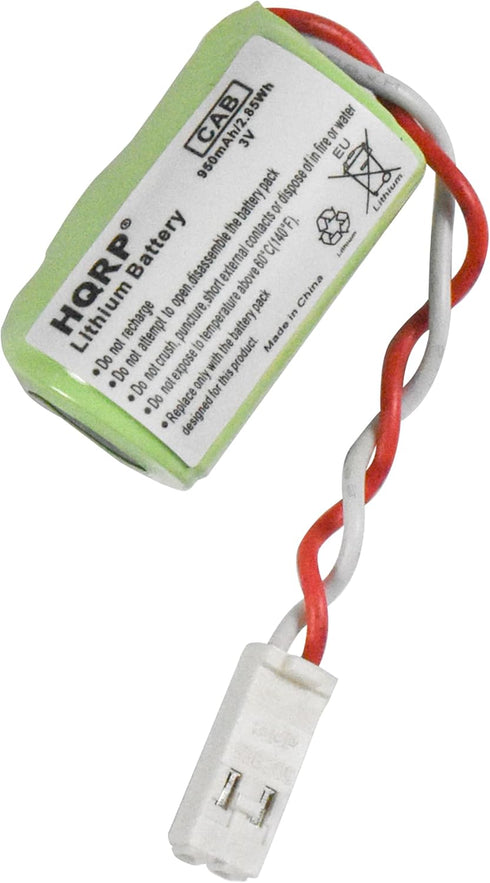 HQRP 3V Battery Compatible with Siemens 575332 575332-TA 143467 146881 6ES5980-0MB11 6ES7-9711AA00-0AA0 6FC5247-0AA18-0AA0 Simotion 810D 810DE 840D 840DE PLC