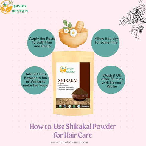 Shikakai Powder, Pure Acacia Concinna Fruit Pods Powder for Hair, 5.30 oz