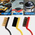 MixS Live 8Pcs Set,Heavy Hard Bristle Crevice Cleaning Brush Duty Grout Brush Kit, Deep Clean Brush for Stove, Window