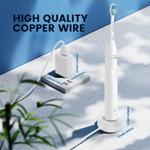 SGEOYPIL 5900 5300 4100 2100 1100 HX3681 HX3661 HX3641 Electric Toothbrush Charger Base Waterproof Compatible