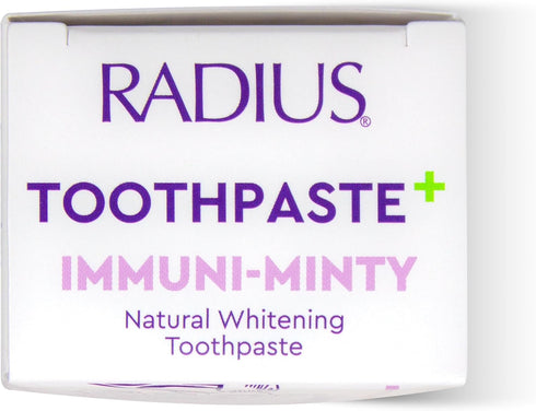 ImmuniMinty Immune 2.5 Oz Pack 1 Radius Support Toothpaste - Elderberry Mint