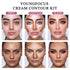 Youngfocus Cosmetics Cream Contour Makeup Kit, Best 8 Colors and Highlighting, Vegan & Cruelty Free
