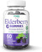 Elderberry Gummies with Vitamin C and Zinc, Immune Booster for Adults and Kids, Vegan Natural Ingredients, Antioxidant