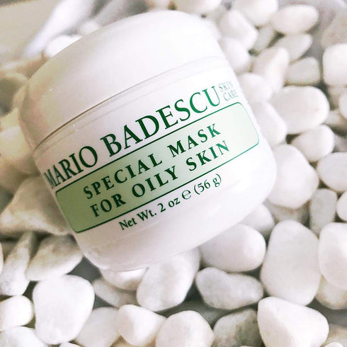 Mario Badescu Clay Face Mask for Men and Women, Hydrating and Purifying Pore Minimizer Facial Mask