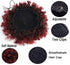 THEMIS HAIR Afro Puff Drawstring Ponytail for Black Women - High Puff Short Ponytail Bun for Natural Hair