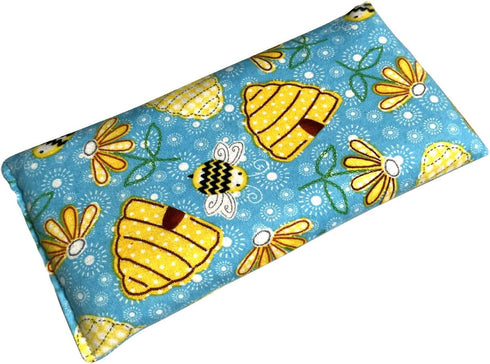 Hot/Cold Therapy Pack, Yellow Beehive Design for Pain Relief