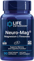 Life Extension Neuro-mag Magnesium L-threonate, 90 Vegetarian Capsules for Brain Health