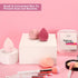 DUAIU 4 Pcs Makeup Sponge Set, Beauty Sponge Foundation Blending Sponges for Liquid, Cream, and Powder