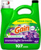 Gain + Aroma Boost Liquid Laundry Detergent, 154 Fl Oz Moonlight Breeze Scent, 107 Loads, HE Compatible