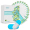 EZGO 100pcs Deep Cleaning Teeth Wipes, Finger Brush, Latex Free Mint Flavor