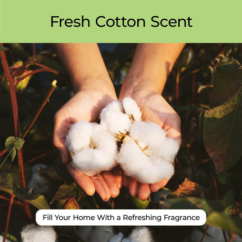 Good Essential - Fresh Cotton Fragrance Oil 0.33 fl oz for Laundry, Soap Making, Candle Making, Diffuser, Dryer Balls,