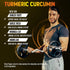 6 in 1 Turmeric Curcumin + Ginger Capsules, 95% Curcuminoids, Joint & Absorption Support - 120 Capsules