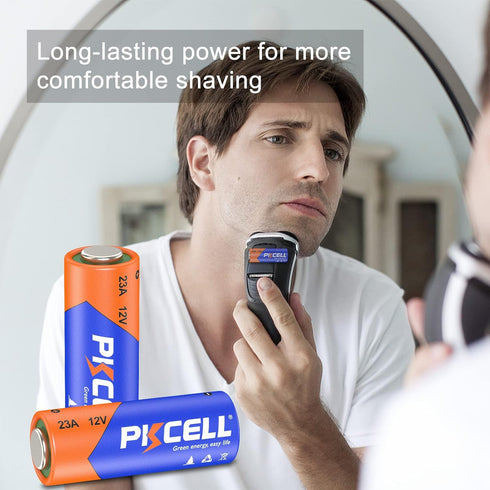 PKCELL A23 23A 12V 12V 23AE Battery(10 Count) Alkaline Battery Specialty