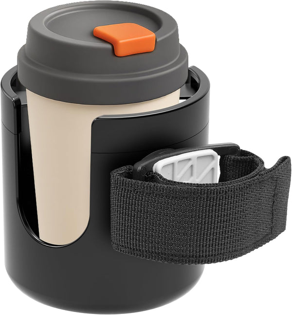 Wheelchair Cup Holder, Strap-on Walker Cup Holder Compatible with Drive Medical Nitro