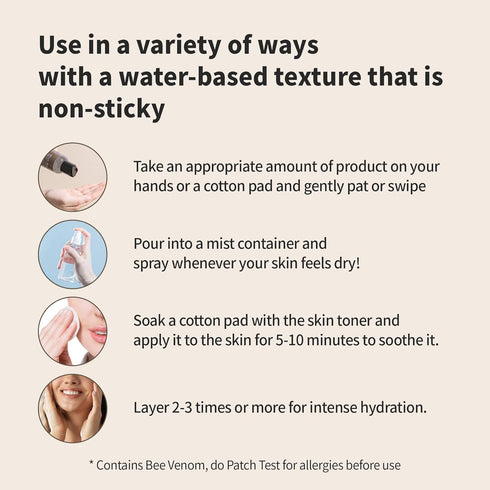 BENTON Snail Bee High Content Skin Toner, Snail Mucin Essence Toner for Korean Skin Care and Moisturizing