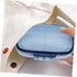 Weekly Pill Organizer - Portable Multi-Grid Medicine Dispenser for Purse