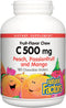 Natural Factors Kids Chewable Vitamin C 500 mg - 180 Wafers, Supports Immune Health, Bones, Teeth & Gums