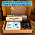 Set 30-Count Travel Laundry Detergent Sheets Gift Laundry Detergent Sheets for Sink & Machine Wash, Travel Clothesline