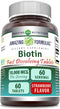Amazing Formulas Biotin 10,000 mcg, 60 Count, Fast Dissolve Tablets, Non-GMO, Gluten Free, Made in USA