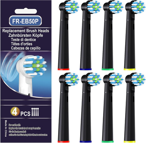 Replacement Brush Heads for Braun Oral B Pro 1000/7000/9600/5000/3000, Compatible with Genius X and Smart 1500