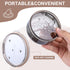 Double Layer Portable Retainer Case, 2 In 1 Multifunctional Cleaner for Orthodontic Retainers, Aligners, Night-Guard