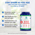 BioTrust Eternal Mind Brain Supplements - Clinically Studied Memory Supplement for Focus & Cognition - 30 Servings