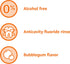 Amazon Basics Kids Anticavity Fluoride Rinse, Alcohol Free, Bubble Gum, 18 Fl Oz, Pack of 4