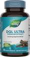 Nature's Way DGL Ultra, Premium Licorice Root Extract, Soothing Digestive Relief, 90 Vegan Capsules