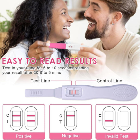 Tests,6 10 MIU/ml,Over 99% 3 Packs Pregnancy Test Early Detection HCG Days Before Missed Period,High Sensitivity