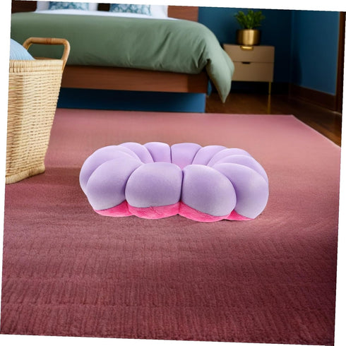 Pumpkin Shaped Donut Pillow Nursing Cushion for Elderly Bedridden Patients Breathable Hollow Structure Soft Material