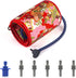 Small Blood Pressure Cuff 5.9''-9.5'' for Arm Circumference, Replacement BP Cuff with 6 Connectors - Red Classical