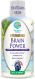 Tropical Oasis - Brain Power Liquid Nootropic Supplement for Mental Clarity, Focus, and Memory Retention (Unflavored,