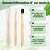 Sieral 24 Pcs Toothbrushes, Extra Soft Bristles Wooden Bamboo, Individually Wrapped for Kids and Adults, Travel Friendly