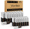 Voniko AA and AAA Batteries 48 Count Combo Pack, 24 Double A and