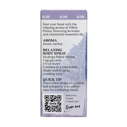 Aura Cacia Essential Oil Calming Pillow Potion, 0.5 Fluid Ounce