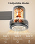 Fabric Shaver Fuzz Remover, HOMEASY Electric Lint Remover with 3 Blades & LED Display for Sweater