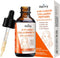 Liquid Collagen for Women, 4-in-1 Collagen Peptides with Biotin, 25000 MCG Drops, Raspberry Flavor