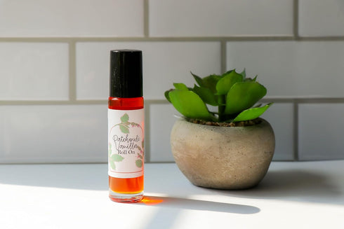 Patchouli Vanilla Roll-On Perfume - Soothing Scent