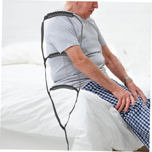 SHERCHPRY Adjustable Bed Ladder for Elderly Lift Aid Non-Slip Grips for for Seniors and Disabled Individuals Durable