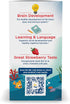 Nordic Naturals Children’s DHA, Strawberry - 360 Mini Chewable Soft Gels, 250 mg Omega-3, 90 Servings