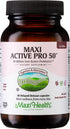 Maxi Health Probiotic Plus Ultimate Prebiotic - 50 Billion Live Active Probiotics Formula - 15 Strains - 30 Count
