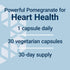 Life Extension Pomegranate Fruit Extract, 500 mg, Antioxidant Polyphenols for Cardiovascular Health, Superfood, Gluten