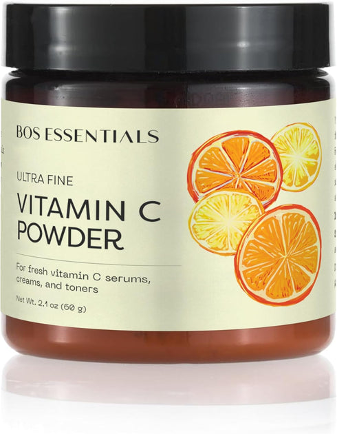 Ultra Fine Vitamin C Powder - 100% Pure Ascorbic Acid, Non-GMO, Cosmetic-Grade for DIY Serums, Creams, Toners