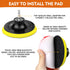 Drill Brush Attachments 20 PCS Scrub Pads & Sponge Power Scrubber Brush with Extend Long Rod for All Purpose Cleaning