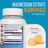 KAL Magnesium Citrate Gummies - 330mg Magnesium Supplement for Relaxation, 60 Gummies, Orange Vanilla Flavor