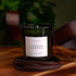 Set 3 (5.6oz) of Three Scented Candles for Men | Masculine scents of Bergamot & Sandalwood. Leather & Mahogany, Tobacco