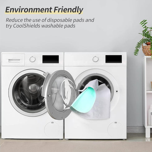 CoolShields Waterproof Bed Pads Incontinence, 34'' x 52'' (2 Pack), Washable Reusable Mattress Protector for Kids,