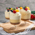 Temmgnie 100 Spoons,5 oz Pcs Clear Plastic Dessert Cups with Mini Disposable Yogurt Parfait Cup,Disposable Appetizer